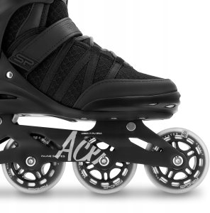 Rolki Spokey Rolki Regulowane Dla Dorosłych Rekreacyjne Kauczukowe Kółka ABEC-9 SPOKEY 5