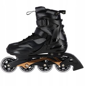 Rolki Nils Extreme Rolki Rekreacyjne Łyżworolki Kauczukowe Kółka ABEC-9 Dla Dorosłych NILS 3