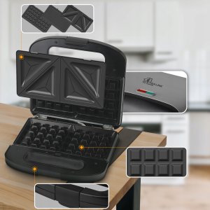 Opiekacz ExtraLink Sandwich 3w1 EXTRALINK Smart Life Grill Sandwich SJ-37A Toster Gofrownica 2