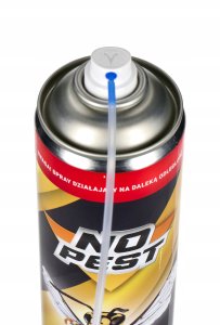 NO PEST SILNY SPRAY PREPARAT OPRYSK ŚRODEK NA OSY SZERSZENIE GNIAZDA BAZOOKA 750ML 9
