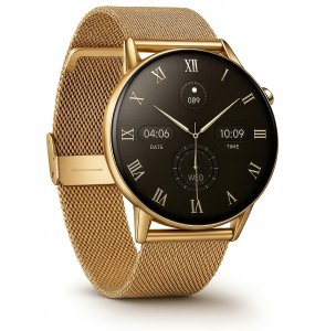Smartwatch JG Smart Smartwatch Damski Amoled Rozmowy Menu Polski - Zdrowie Sport Chat GPT Złoty 2