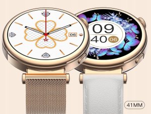 Smartwatch Kiano Smartwatch Kiano Style AMOLED Wodoodporny 1.32 210mAh Moduł GPS złoty 2