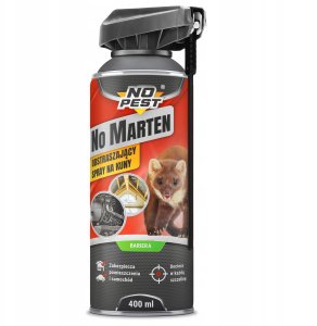 NO PEST SPRAY ŚRODEK PREPARAT NA KUNY ODSTRASZACZ KUN ŁASIC NO MARTEN NO PEST 250ML 4