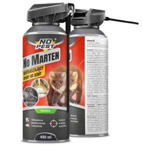 NO PEST SPRAY ŚRODEK PREPARAT NA KUNY ODSTRASZACZ KUN ŁASIC NO MARTEN NO PEST 250ML 5