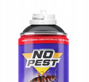 NO PEST ŚRODEK PREPARAT BOMBA FOGGER SPRAY AEROZOL PŁYN NA PLUSKWY NO PEST ZESTAW 5