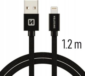 Swissten SWISSTEN Kabel do ładowania USB Lightning 1,2m 3A 2