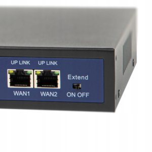 Switch Utepo SWITCH POE DO KAMER 4xPOE 100Mbps 2xUpLINK 75W BLOW Extend mode 2