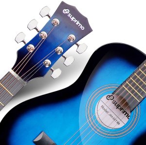 Suprimo SUPRIMO JRA SET BB gitara akustyczna 1/4 blueburst 5