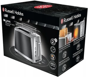 Toster Russell Hobbs Toster Russell Hobbs Luna Moonlight 23221-56 Ruszt Regulacja Szary 5