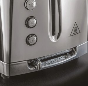 Toster Russell Hobbs Toster Russell Hobbs Luna Moonlight 23221-56 Ruszt Regulacja Szary 7