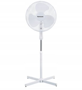 Termowentylator Ravanson Wentylator stojący RAVANSON WT-1040S BIAŁY 40 cm Wiatrak podłogowy 12