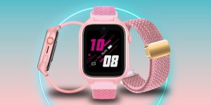 Smartwatch STELIO Smartwatch for Kids JUNIOR PRO AI OpenAI 4G GPS różowy 2