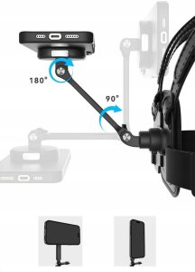 Telesin Szelki Chest Mount Uchwyt Na Klatkę Do Apple Iphone 16 Pro Max Gopro Dji / S2-cgp-02 20