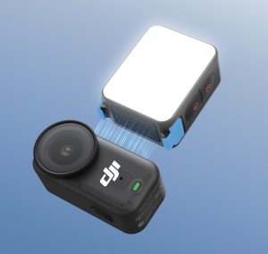 Lampa pierścieniowa Telesin Lampa Led 25 Magnes 1.5w 3000k- 6000k Usb-c Do Dji Osmo Nano Osmo Action 6 / S5-bgd-17-tdj 8