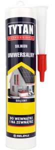 Tytan SILIKON UNIWERSALNY TYTAN 280ML BRĄZOWY 2
