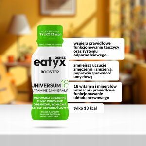 Mega Food EATYX_Hyper 18 Vitamins &amp; Minerals Booster suplement diety Witaminy i Minerały 95ml 3