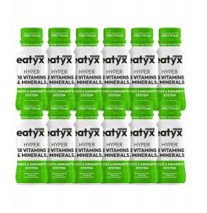Mega Food EATYX_Hyper 18 Vitamins &amp; Minerals Booster suplement diety Witaminy i Minerały 95ml 5