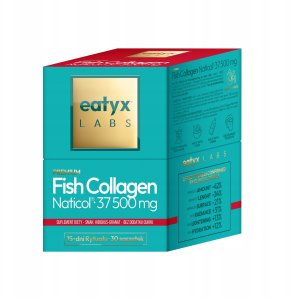 Collibre EATYX_Fish Collagen Naticol kolagen w saszetkach suplement diety Hibiskus Granat 30 x 2,5g 2