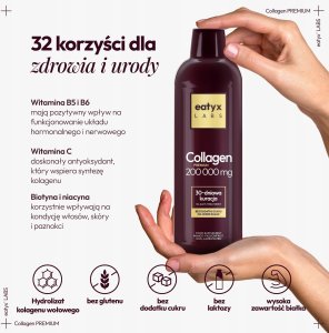 Collibre EATYX_Collagen kolagen wołowy suplement diety 1000ml 6