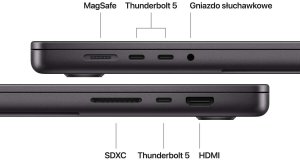 Laptop Apple MacBook Pro 16 M5 Max / 64 GB / 2 TB / Zasilacz 140 W / Ekran Nanostrukturalny (MGE94/D1/S1/US/140W) 7