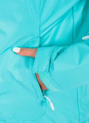 4f Kurtka narciarska damska H4Z17-KUDN001 turkusowa r. M 10