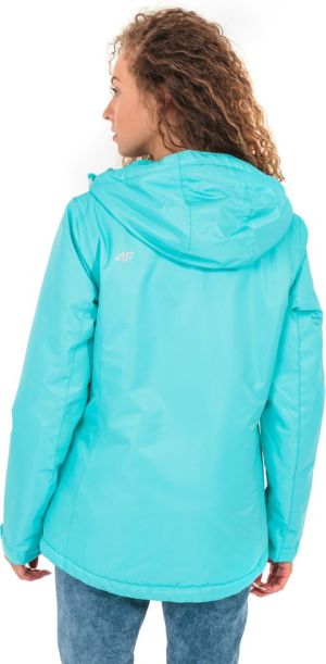 4f Kurtka narciarska damska H4Z17-KUDN001 turkusowa r. M 5
