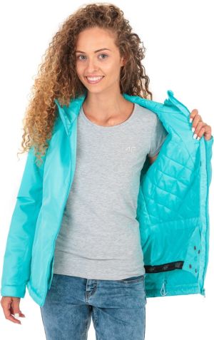 4f Kurtka narciarska damska H4Z17-KUDN001 turkusowa r. M 6