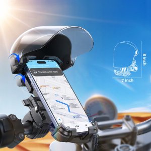 Joyroom Joyroom JR-ZS526 Sunshade Cycling Phone Mount (Helmet Version) Black 5