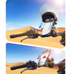 Joyroom Joyroom JR-ZS526 Sunshade Cycling Phone Mount (Helmet Version) Black 6