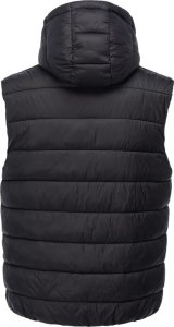 4kom.pl Męska kamizelka pikowana Martes essentials MIRADO VEST czarny rozmiar XL 3