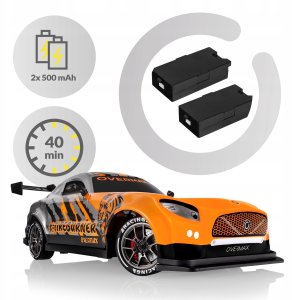 Overmax Samochód Overmax X-Tireburner Do Driftu Zdalnie Sterowany 1:16 20 Km/H 3