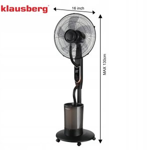Termowentylator Klausberg WENTYLATOR WIATRAK PODŁOGOWY MGIEŁKOWY Z NAWILŻACZEM KLAUSBERG KB-9043 4