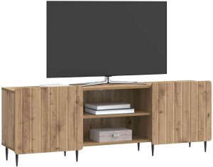 vidaXL vidaXL Szafka pod telewizor Dąb artisan 150 x 31 x 52 cm 2