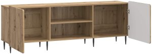 vidaXL vidaXL Szafka pod telewizor Dąb artisan 150 x 31 x 52 cm 3