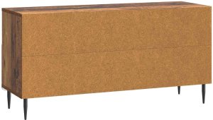 vidaXL vidaXL Szafka pod telewizor z szufladą Stare drewno 102 x 34,5 x 50 cm 6