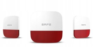 Evolveo Safe Bezprzewodowa zewnętrzna syrena SAFE38140 3