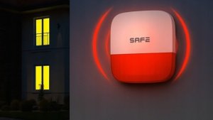 Evolveo Safe Bezprzewodowa zewnętrzna syrena SAFE38140 4