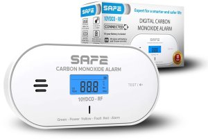 Rapoo Safe Czujnik tlenku węgla 10YDCO-RF bezprzewodowo połączony 2