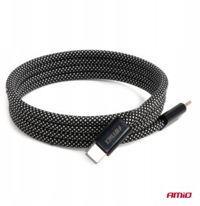 AMiO Kabel USB magnetyczny USB-C to USB-C 60W 100cm AMIO-04840 3