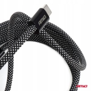 AMiO Kabel USB magnetyczny USB-C to USB-C 60W 100cm AMIO-04840 5