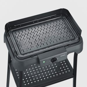 Severin SEVERIN PG 8596 Grill elektryczny BBQ ze stojakiem 2000W płyta aluminiowa 3