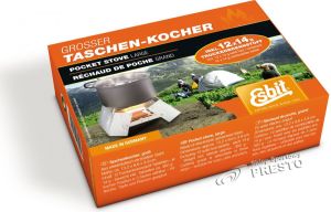 Esbit Kuchenka Pocket Stove Large 12x14g (028902) 4