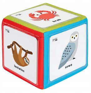 Akson Zestaw kostka edukacyjna z kieszeniami + 78 kart 2