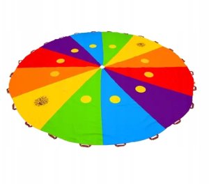 Akson Chusta edukacyjna duże koła + 12 owoców 3m 5