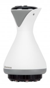 AD Accessories Masażer antycellulitowy z funkcją bańki chińskiej Humanas DermaSmooth Revive EMS - biały 2