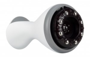 AD Accessories Masażer antycellulitowy z funkcją bańki chińskiej Humanas DermaSmooth Revive EMS - biały 5