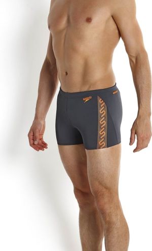 Speedo Kąpielówki męskie Monogram Aquashort AM Endurance+ Szary r. S (8-08742A582) 2