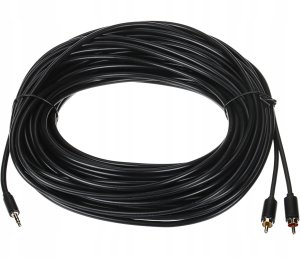 Unitek PRZEWÓD C19027BK01 2&nbsp;x CINCH / Jack TRS 3.5&nbsp;mm 25&nbsp;m UNITEK 2