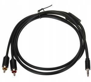 Unitek PRZEWÓD C19021BK03 2&nbsp;x CINCH / Jack TRS 3.5&nbsp;mm 1.5&nbsp;m UNITEK 2
