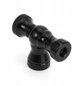 RockBros Pompka CO₂ Rockbros głowica zawór ze stopu aluminium bez naboju kompatybilna z Presta/Schrader - czarna 3